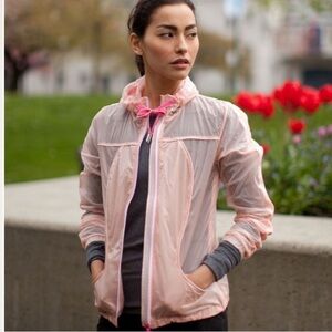 Lululemon Transparent-See Windbreaker Jacket